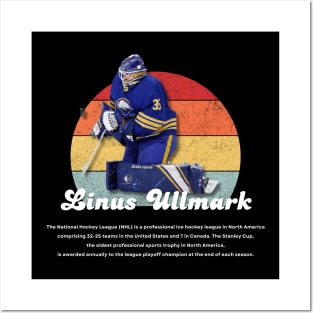 Linus Ullmark Vintage Vol 01 Posters and Art